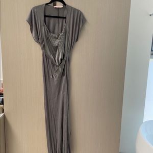 Preen line asymmetric hem  baggy pant bottom dress